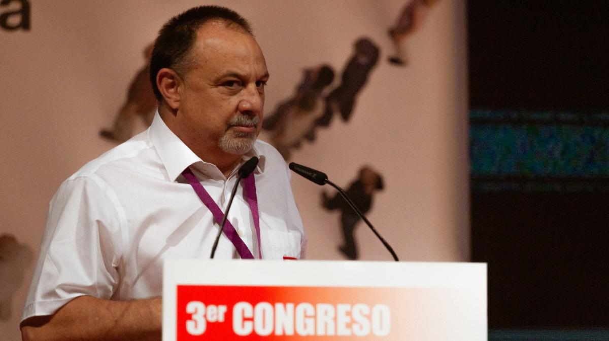 Agustn Martn, secretario general saliente de CCOO de Industria