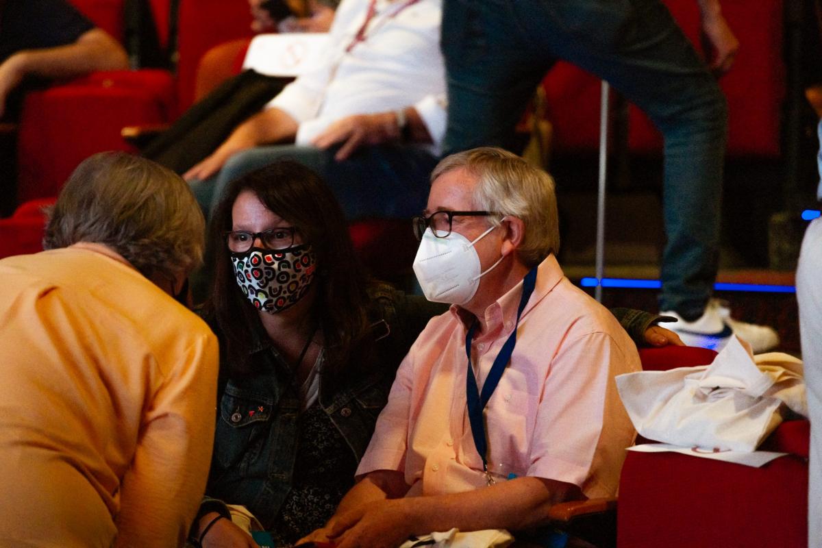 Las gentes de CCOO no faltaron