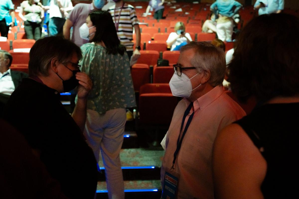 Las gentes de CCOO no faltaron al congreso