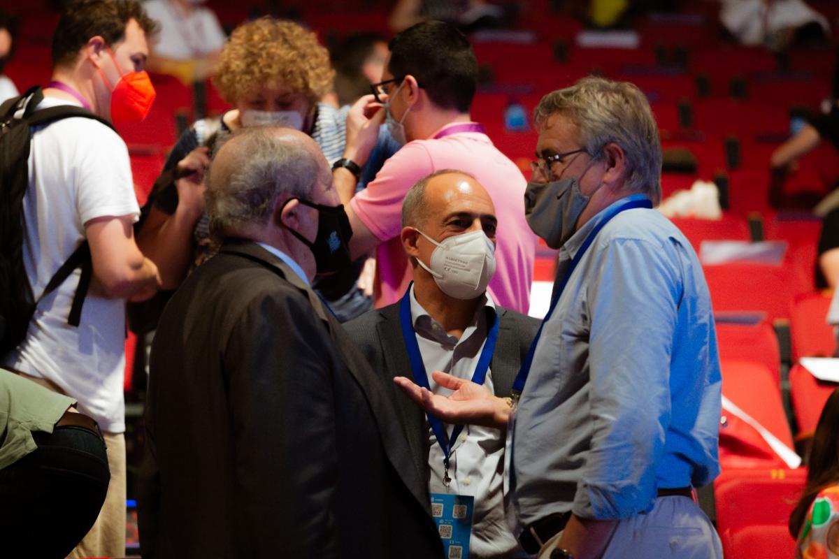 Las gentes de CCOO no faltaron al congreso